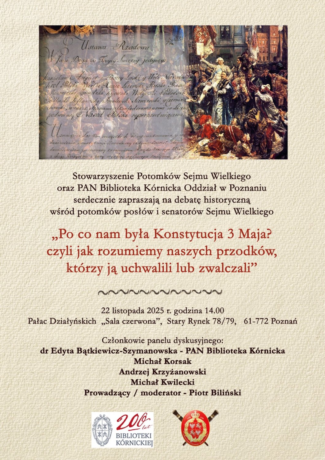 Zapraszamy na debatę w Poznaniu